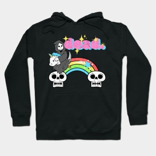 Grim Reaper Unicorn Hoodie